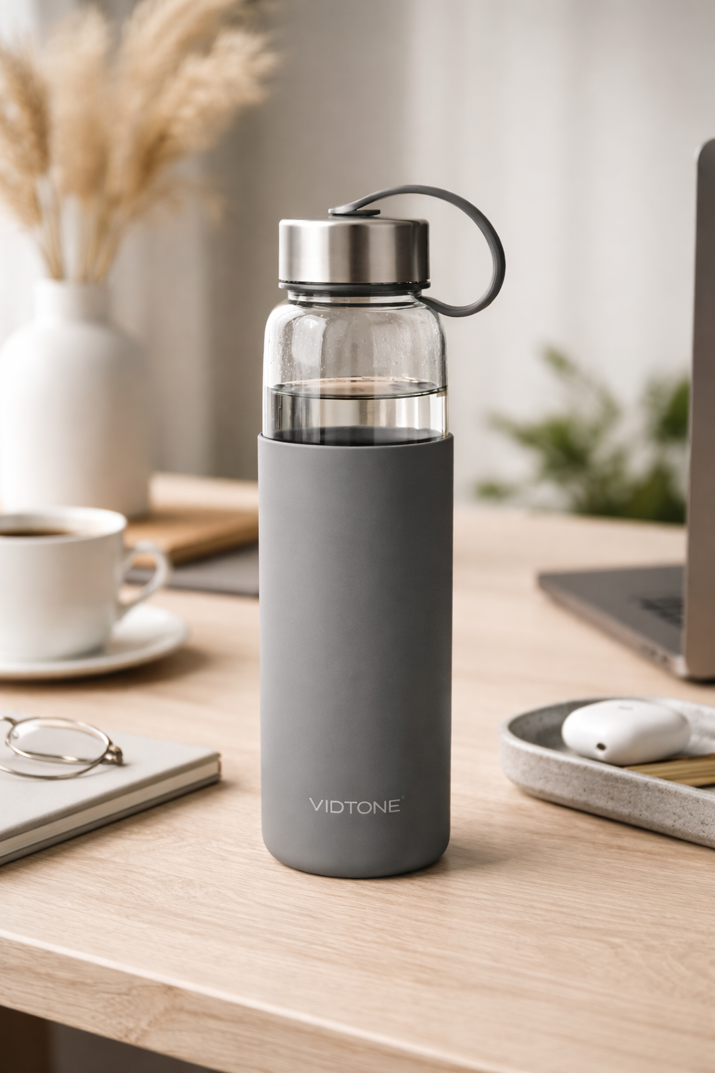 VIDTONE FlowSip 20oz Glass Bottle